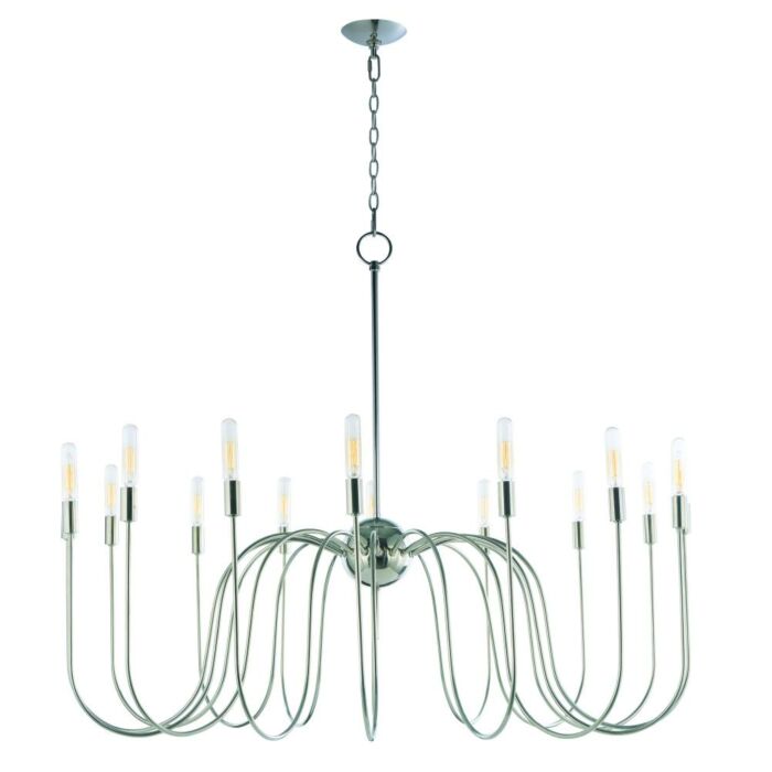 Maxim Lighting Willsburg 16 Light 16 Light Entry Foyer Pendant in Polished Nickel