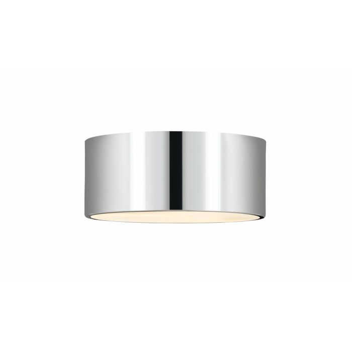Z Lite Harley 2 Light Flush Mount Ceiling Light In Chrome