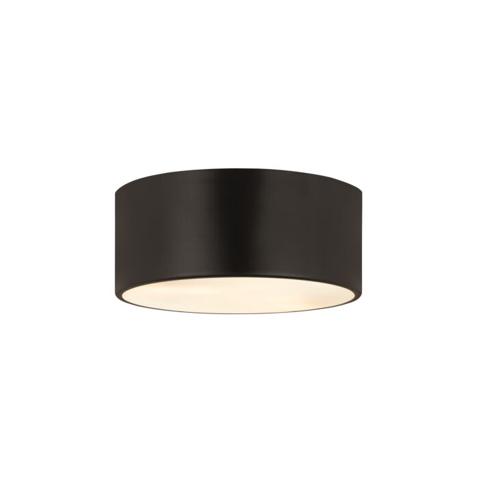 Z Lite Harley 2 Light Flush Mount Ceiling Light In Matte Black