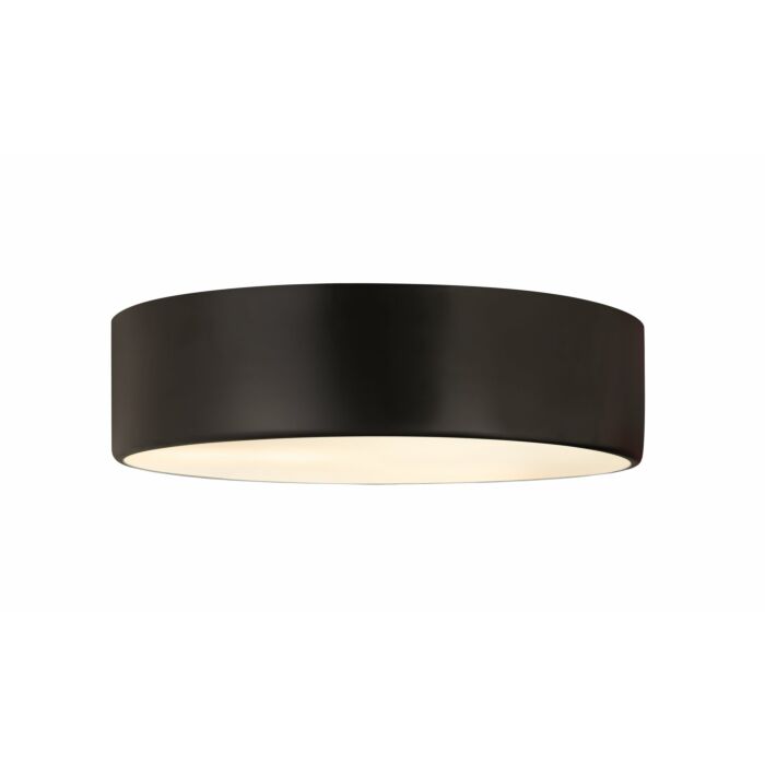 Z Lite Harley 4 Light Flush Mount Ceiling Light In Matte Black