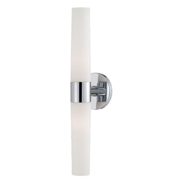 Eurofase Vesper 2 Light Wall Sconce in Chrome