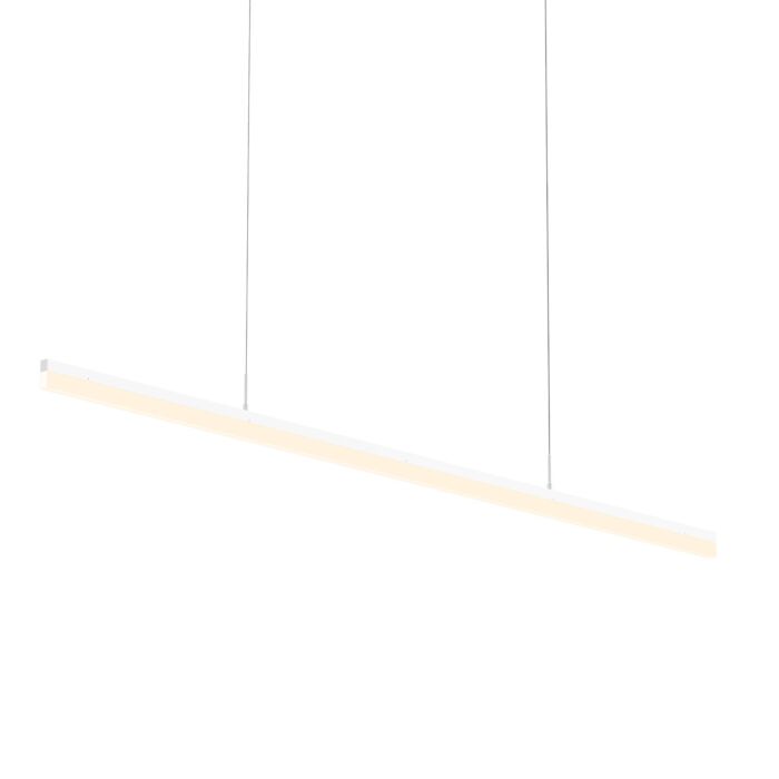 Sonneman Stiletto 2 Inch Pendant Light in Satin White