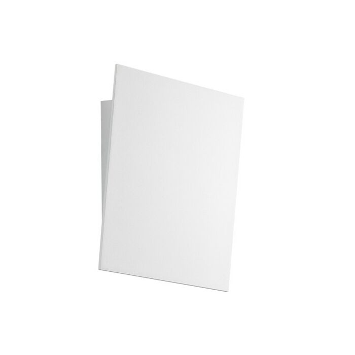 Sonneman Angled Plane 8 Inch LED Wall Sconce in Textured White