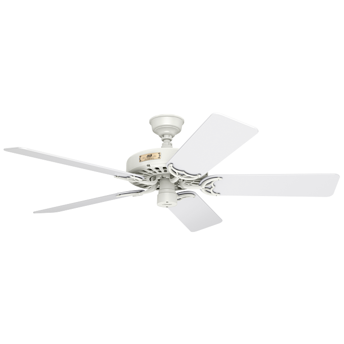 Hunter Outdoor Original White Blades 52 Inch Ceiling Fan in White