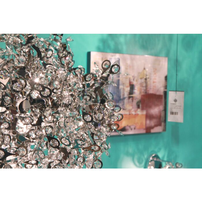 Maxim Comet 10 Light 25 Inch Ceiling Pendant in Polished Chrome