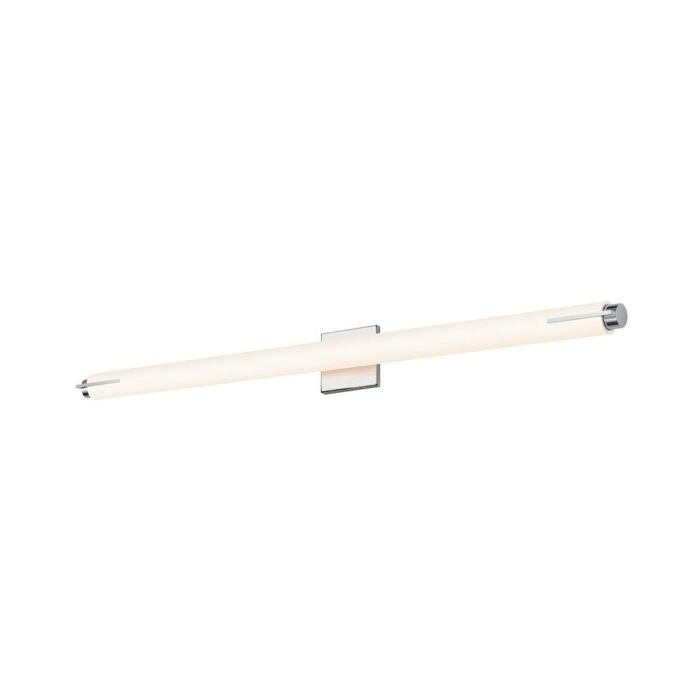 Sonneman Tubo Slim LED 41.5 Inch LED Spine Trim Bathroom Vanity Light in Polished Chrome