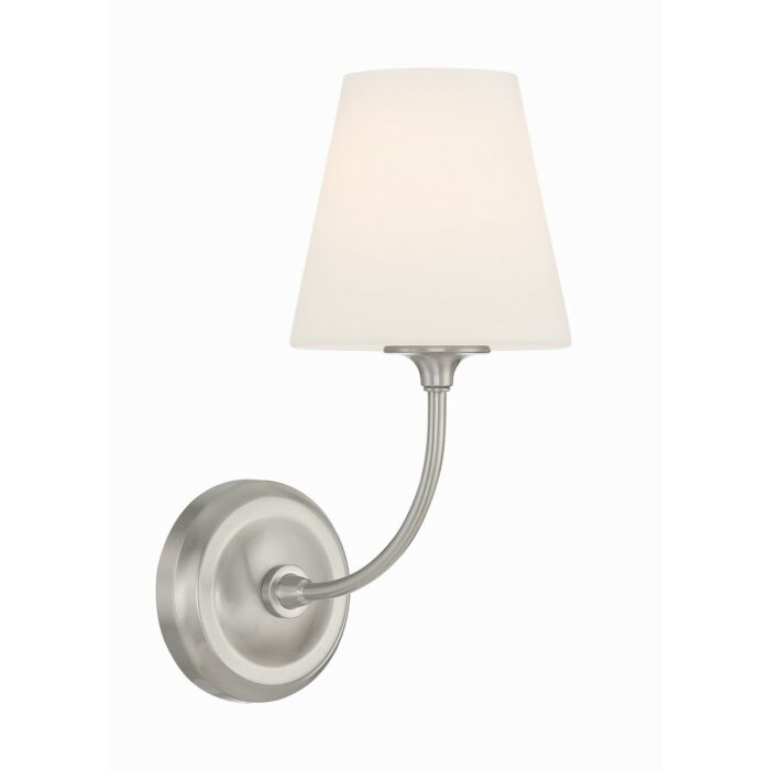 Sylvan 1-Light Wall Mount in Brushed Nickel