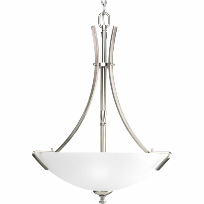 Wisten 3-Light Foyer Pendant in Brushed Nickel