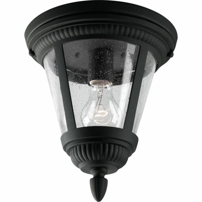 Westport 1-Light Close to Ceiling in Black