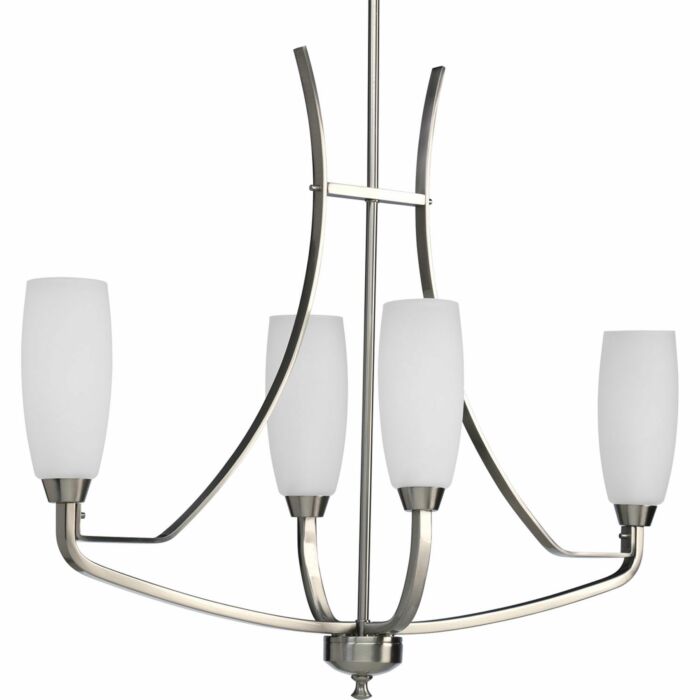 Wisten 4-Light Chandelier in Brushed Nickel