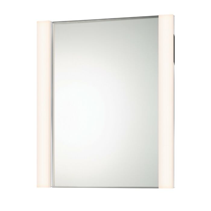 Sonneman Vanity 2 Light LED Wide Vertical Mirror Kit in Polished Chrome