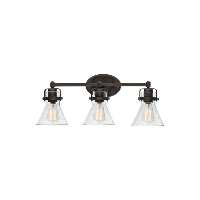 Maxim Seafarer 3 Light Bathroom Vanity Light in Oil Rubbed Bronze