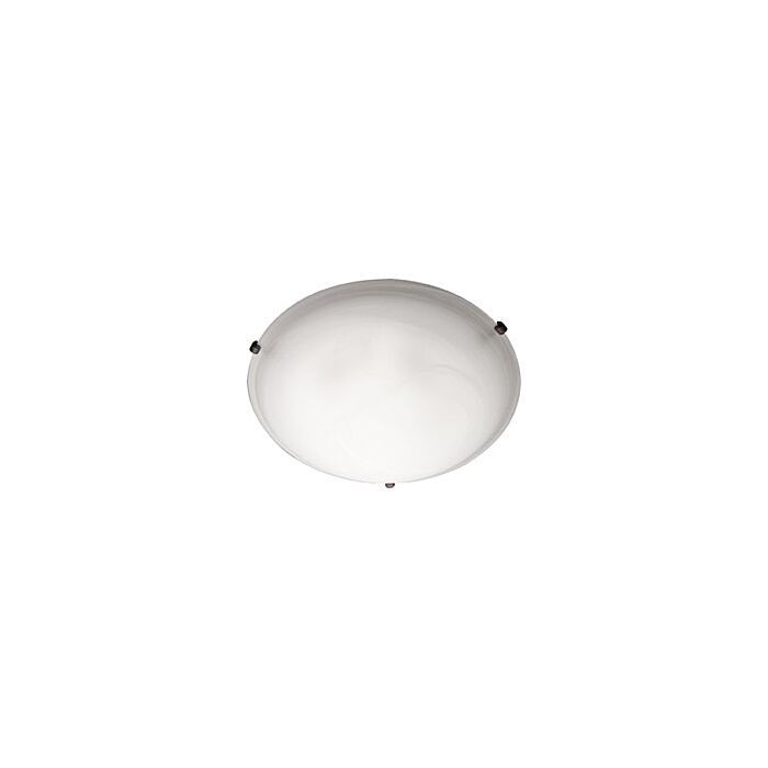 Maxim Lighting Malaga 3 Light Flush Mount in Oil Rubbed Bronze