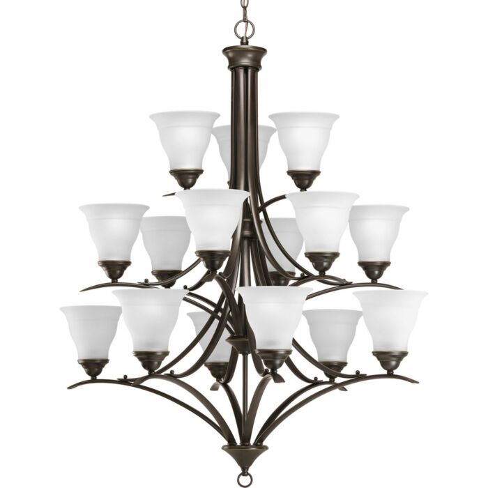 Trinity 15-Light Chandelier in Antique Bronze