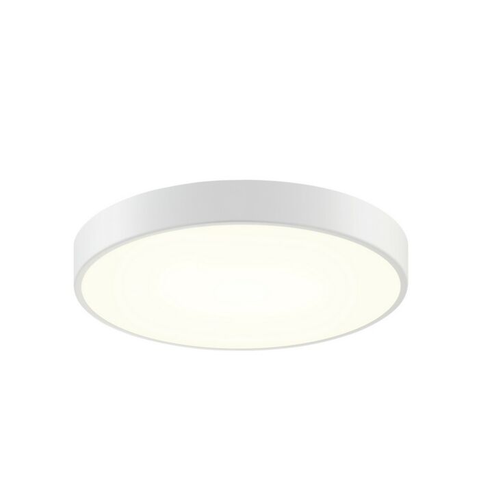 Sonneman Pi 16 Inch LED Flush Mount in Textured White