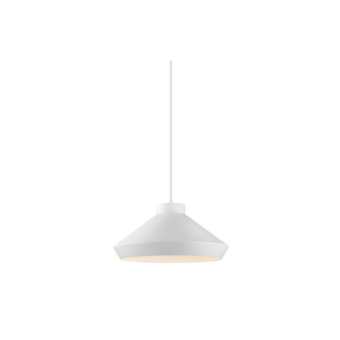 Sonneman Koma Pendant Light in Satin White with GU24 Bulb