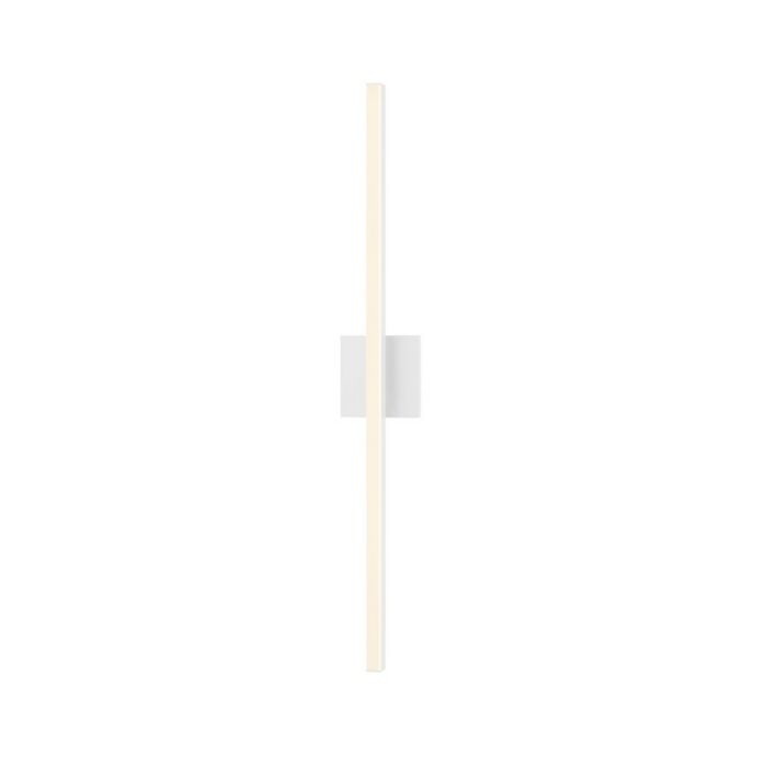Sonneman Stix LED Bathroom Vanity Light in Satin White