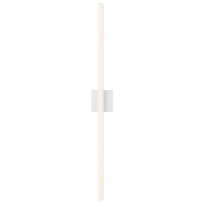 Sonneman Stix LED Bathroom Vanity Light in Satin White