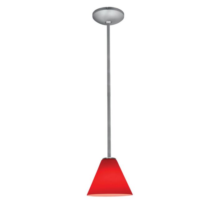 Access Martini Pendant Light in Brushed Steel