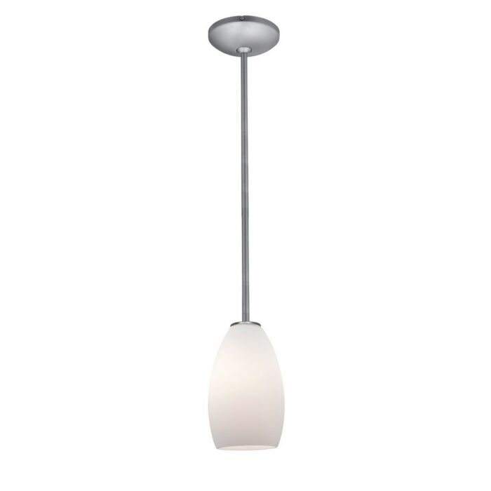 Access Champagne Pendant Light in Brushed Steel