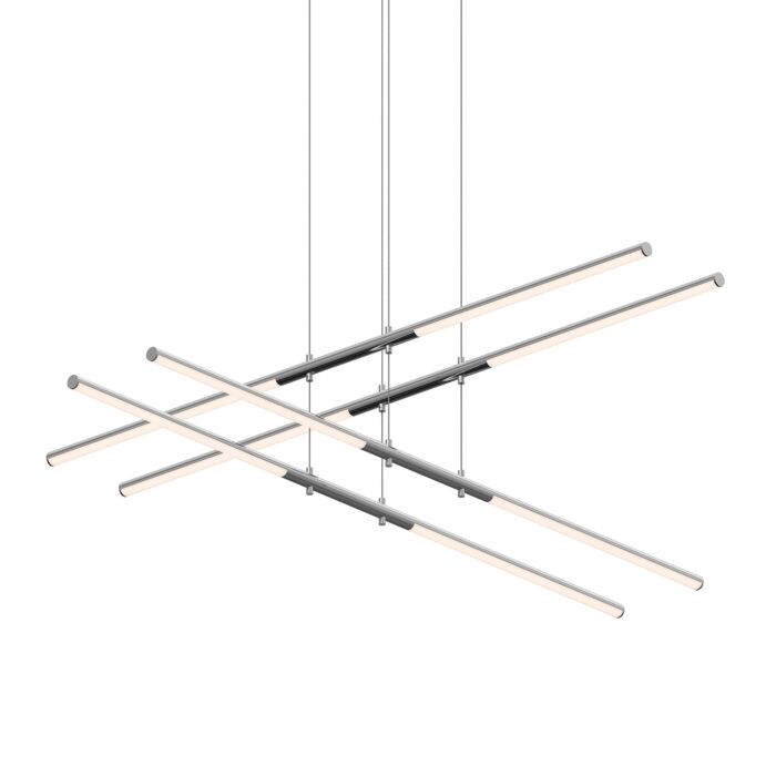 Sonneman Tik Tak™ 8 Light Pendant Light in Polished Chrome