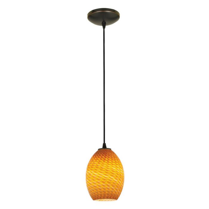 Access Brandy Firebird Pendant Light in Oil Rubbed Bronze