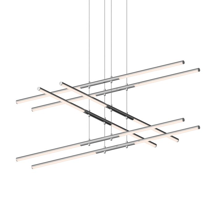Sonneman Tik Tak™ 12 Light Pendant Light in Polished Chrome