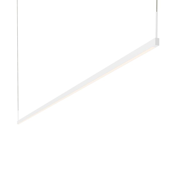Sonneman Thin Line™ 5 Inch Pendant Light in Satin White
