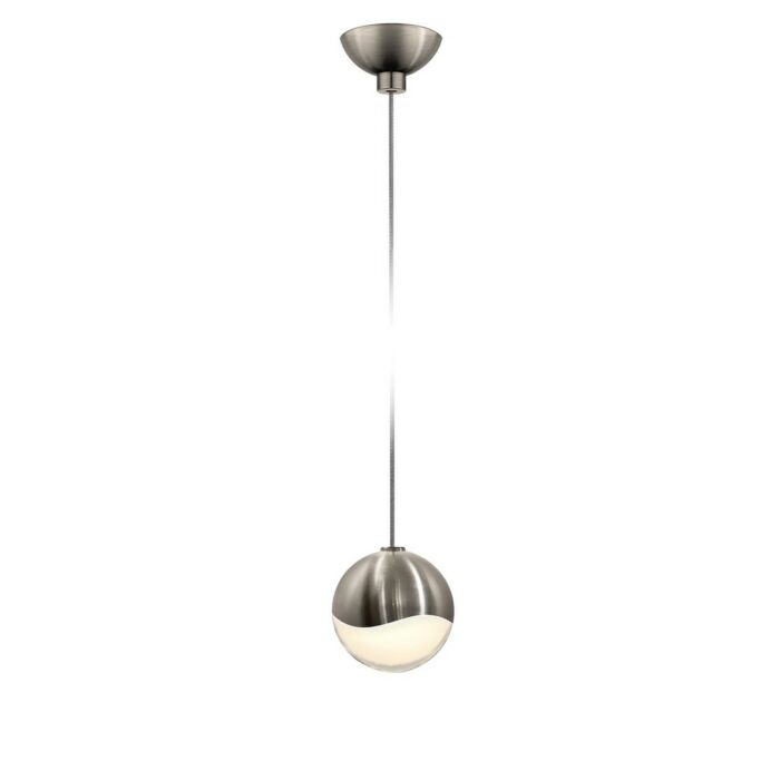 Sonneman Grapes 2.5 Inch LED Pendant w/ Micro Dome in Satin Nickel