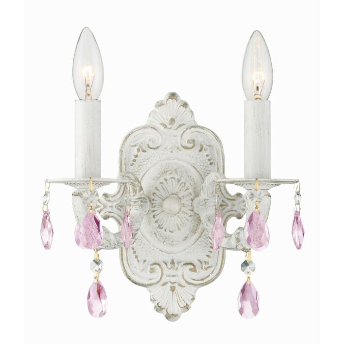 Two Light Wall Sconce by Crystorama