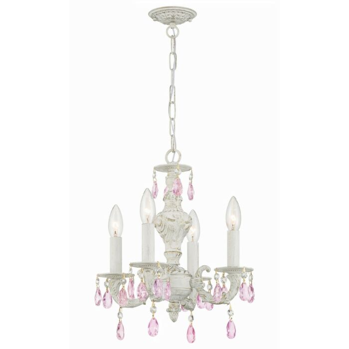 Four Light Mini Chandelier by Crystorama