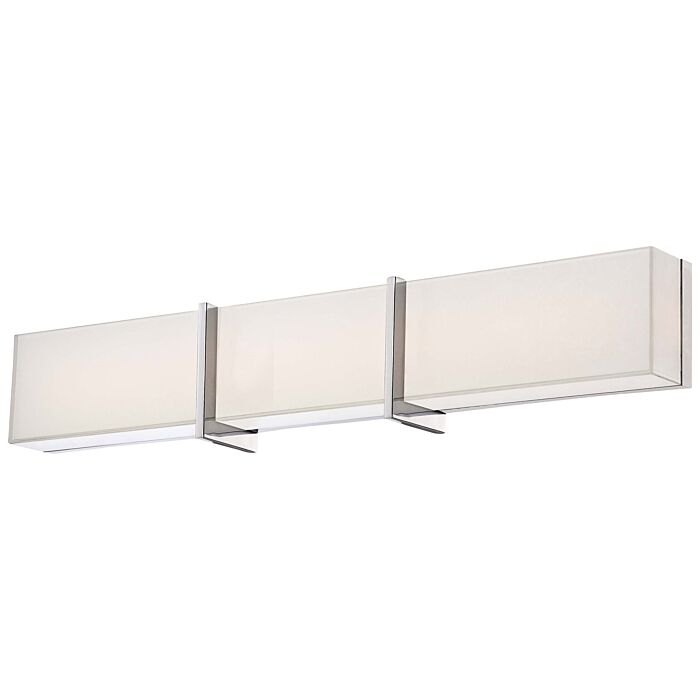 Minka Lavery High Rise 30 Inch Bathroom Vanity Light in Chrome