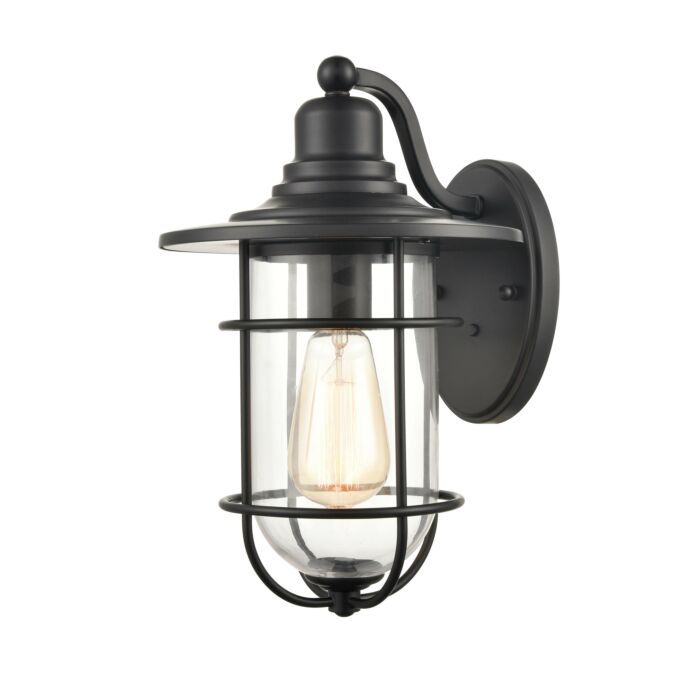 Millennium Outdoor Wall Light in Powder Coat Black