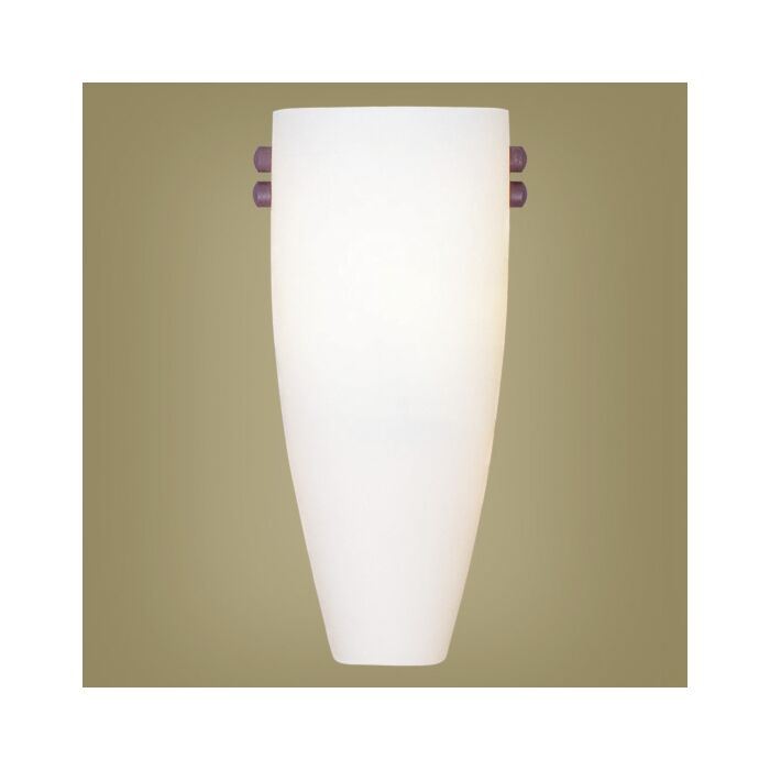 Wall Sconces 1-Light Wall Sconce in Bronze & Brushed Nickel