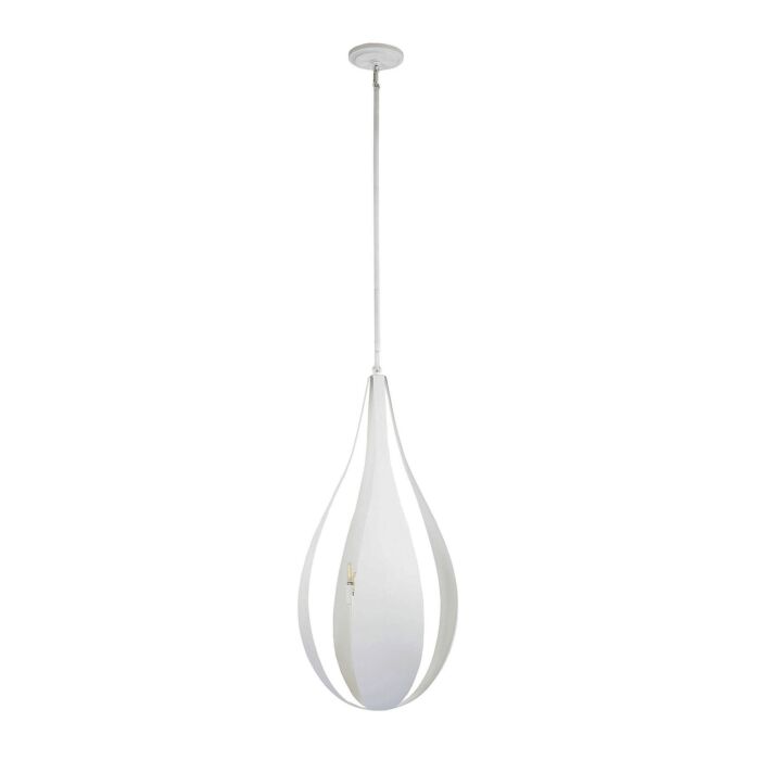 Savoy House Bali 6 Light Pendant in White Cashmere
