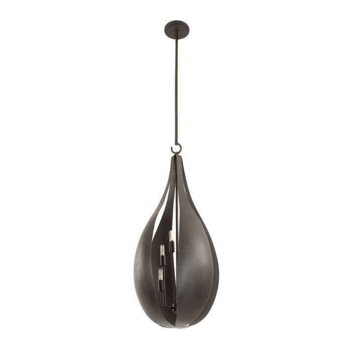 Savoy House Bali 6 Light Pendant in Black Cashmere