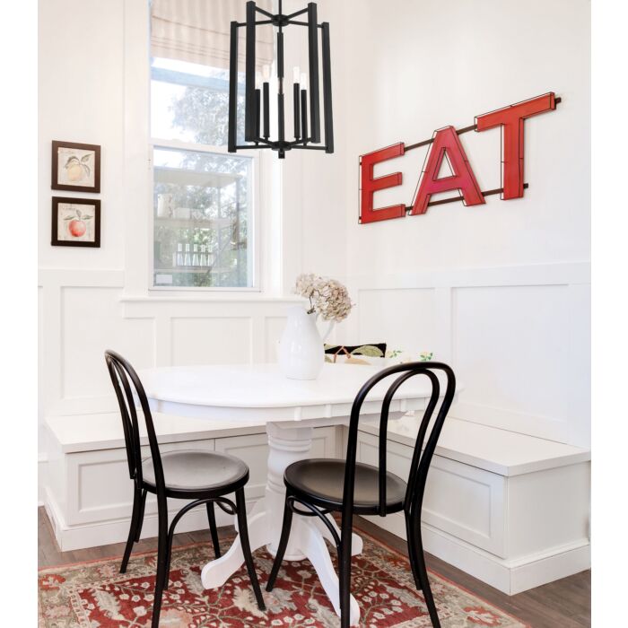 Savoy House Benson 5 Light Pendant in Matte Black