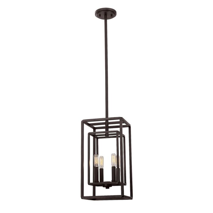 Savoy House Berlin 4 Light Pendant in English Bronze