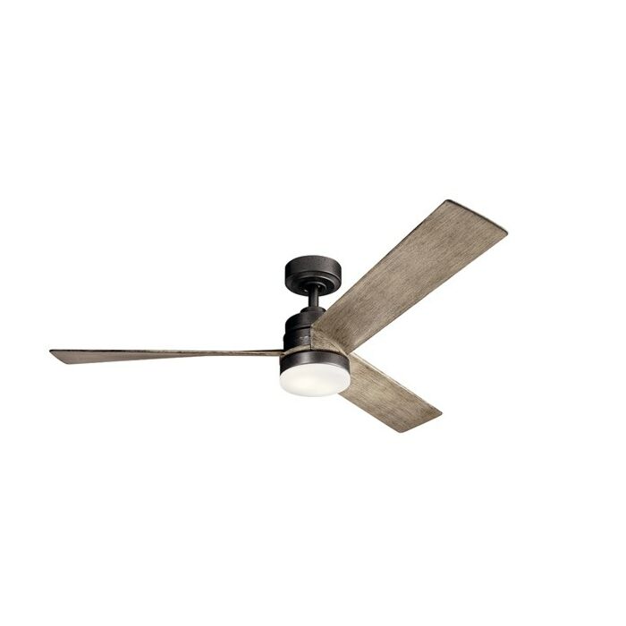 Kichler Spyn 52 Inch Indoor Ceiling Fan in Anvil Iron
