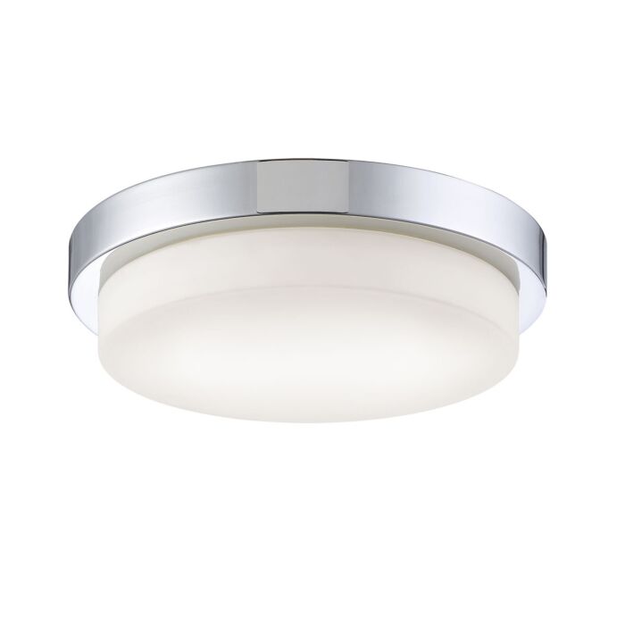 Eurofase Salba 1 Light Ceiling Light in Chrome