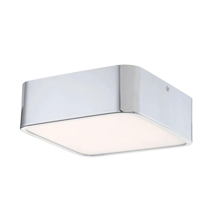Eurofase Bays 1 Light Ceiling Light in Chrome
