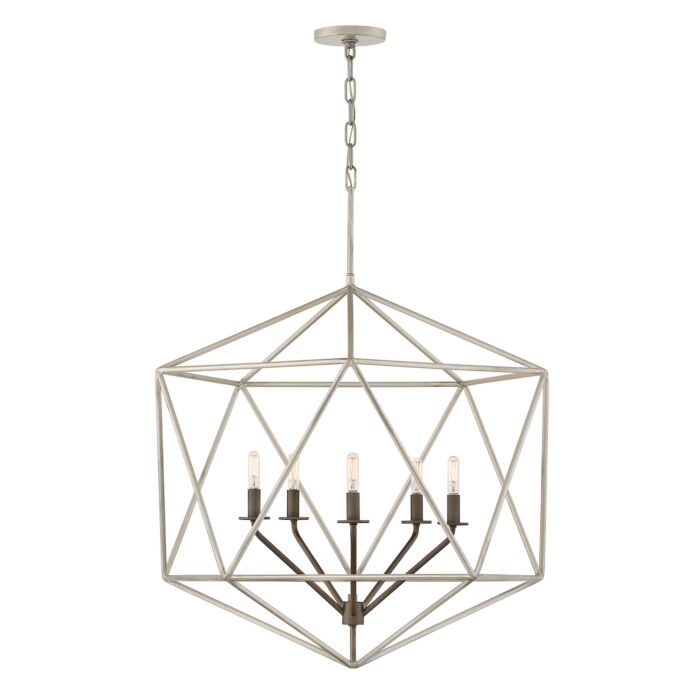 Hinkley Astrid 5 Light Chandelier in Glacial