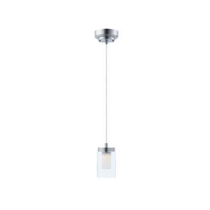 Maxim Lighting Mod 1 Light 1 Light Mini Pendant in Satin Nickel
