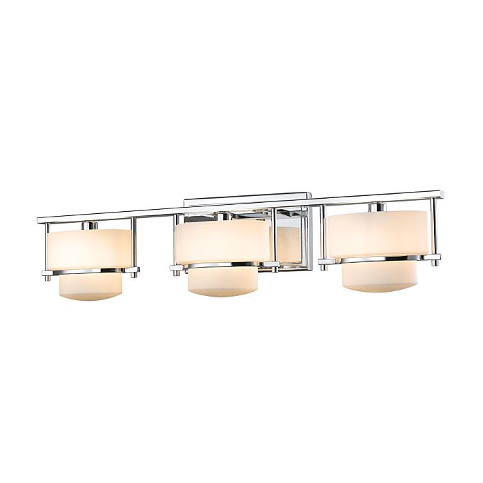 Z Lite Porter 3 Light Bathroom Vanity Light In Chrome