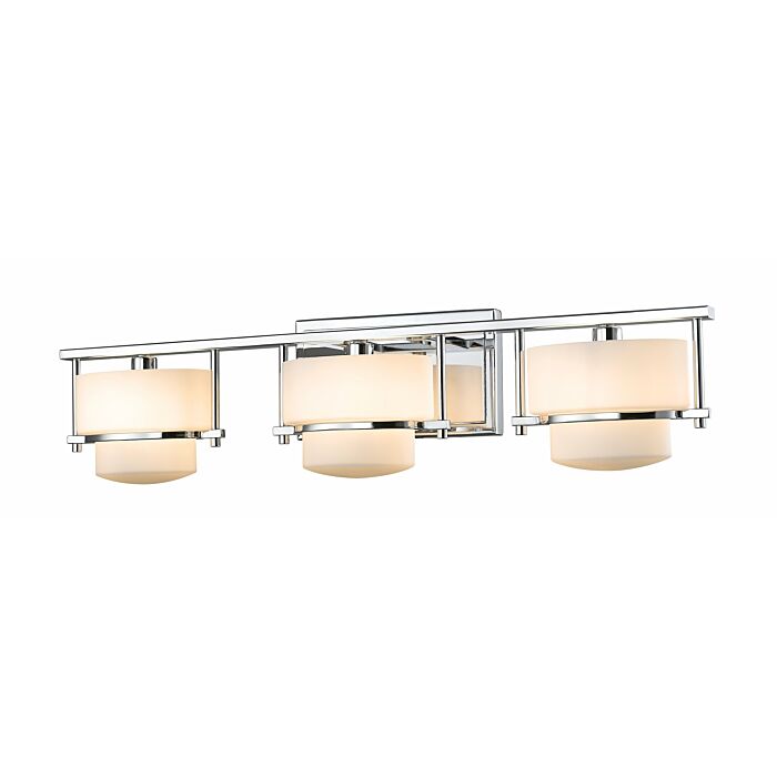 Z Lite Porter 3 Light Bathroom Vanity Light In Chrome