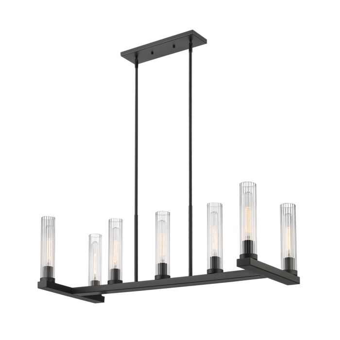 Z Lite Beau 7 Light Chandelier In Bronze