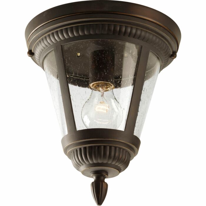 Westport 1-Light Close to Ceiling in Antique Bronze