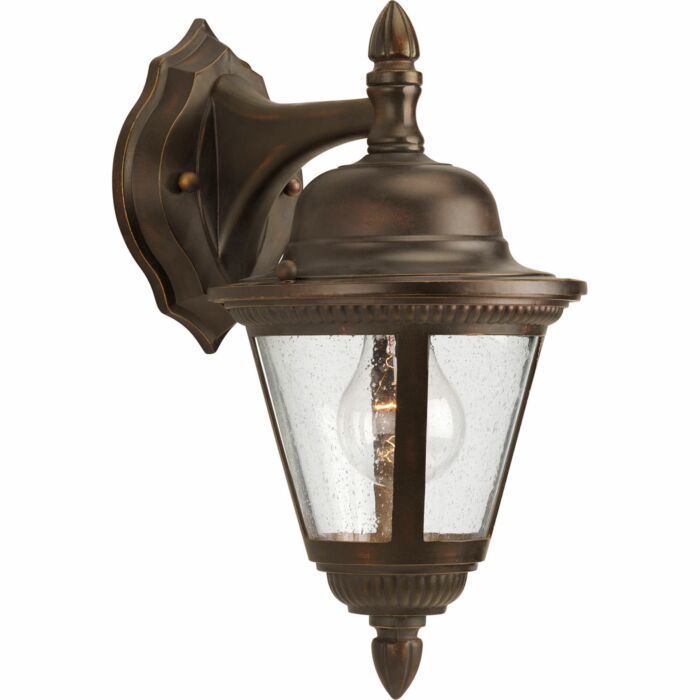 Westport 1-Light Wall Lantern in Antique Bronze