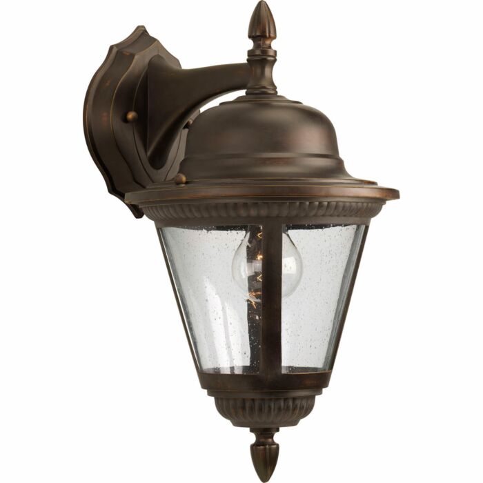 Westport 1-Light Wall Lantern in Antique Bronze