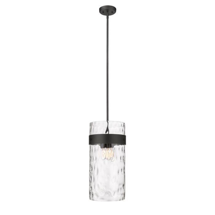 Z Lite Fontaine 4 Light Pendant Light In Matte Black
